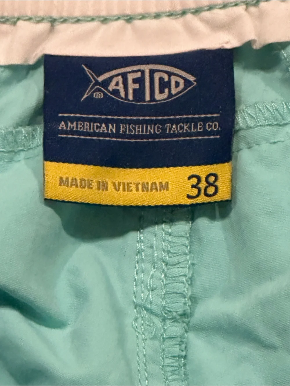 AFTCO Men's Aqua Cargo Fishing Shorts 38